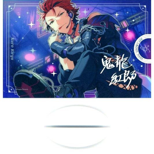 Kuro Kiryu B. IDOL SHOWCASE AKATSUKI Acrylic Stand Ensemble Stars!! 10th Anniv Exhibition Bright me up!! [USED]