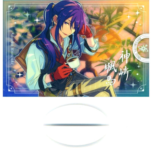 Souma Kanzaki E. IDOL SHOWCASE AKATSUKI Acrylic Stand Ensemble Stars!! 10th Anniv Exhibition Bright me up!! [USED]