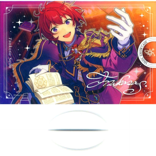 Tsukasa Suo E Writing Biblion After Blooming Idol Showcase Knights Acrylic Stand Ensemble Stars 10th Anniversary Exhibition Bright me up [USED]