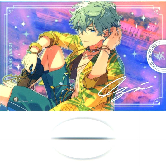Izumi Sena C Heart Beating like the Roar of the Sea After Blooming Idol Showcase Knights Acrylic Stand Ensemble Stars 10th Anniversary Exhibition Bright me up [USED]