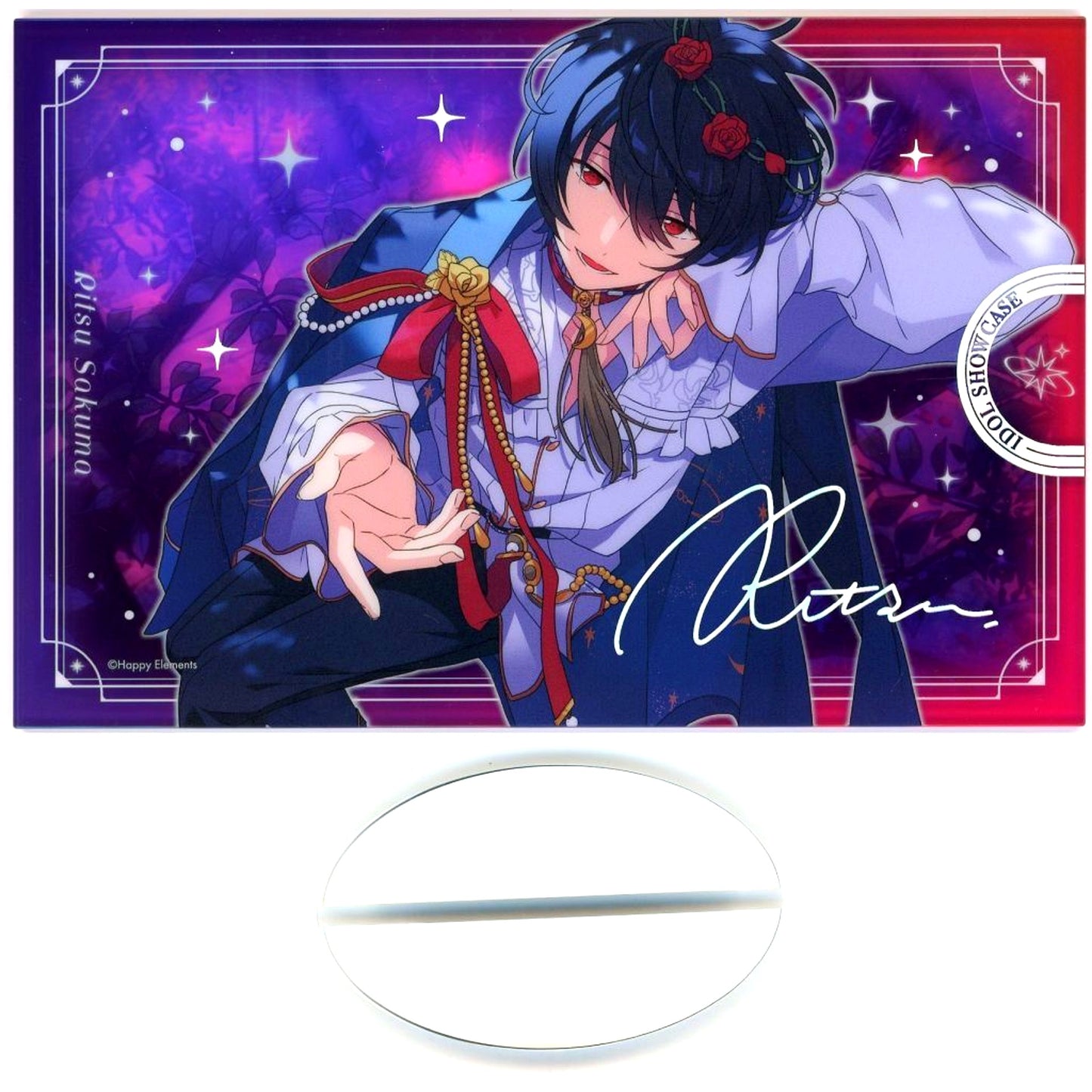 Ritsu Sakuma A Idol Showcase Knights Acrylic Stand Ensemble Stars!! 10th Anniv Exhibition Bright me up!! [USED]