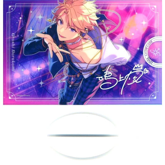 Arashi Narukami B Charming Flower After Blooming Idol Showcase Knights Acrylic Stand Ensemble Stars 10th Anniversary Exhibition Bright me up [USED]