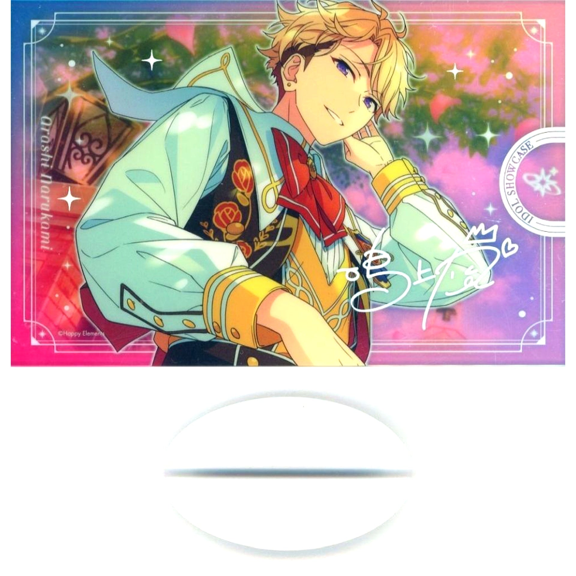 Arashi Narukami C Student Sparkling in Sunlight through Trees After Blooming Idol Showcase Knights Acrylic Stand Ensemble Stars 10th Anniversary Exhibition Bright me up [USED]