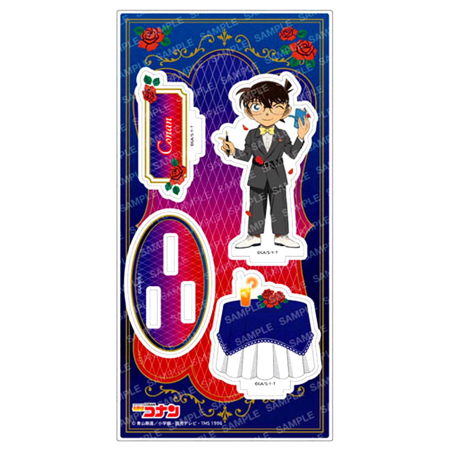 Conan Edogawa A. Detective Conan Midnight Cool Series Acrylic Stand [USED]
