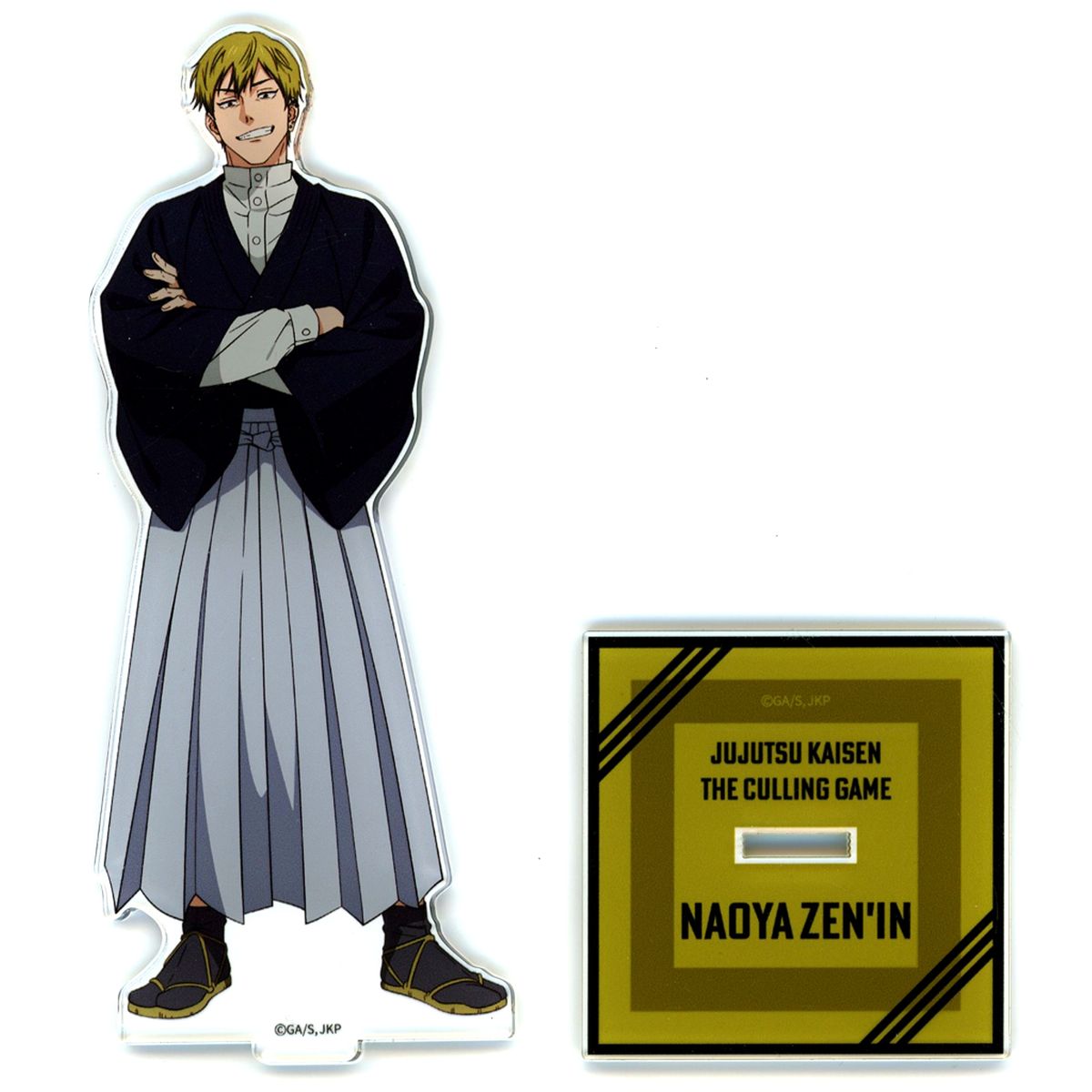 Naoya Zenin Jujutsu Kaisen Acrylic Stand Season 3 Culling Game Part 1 Broadcast Commemoration Gallery D.N.A. [USED]