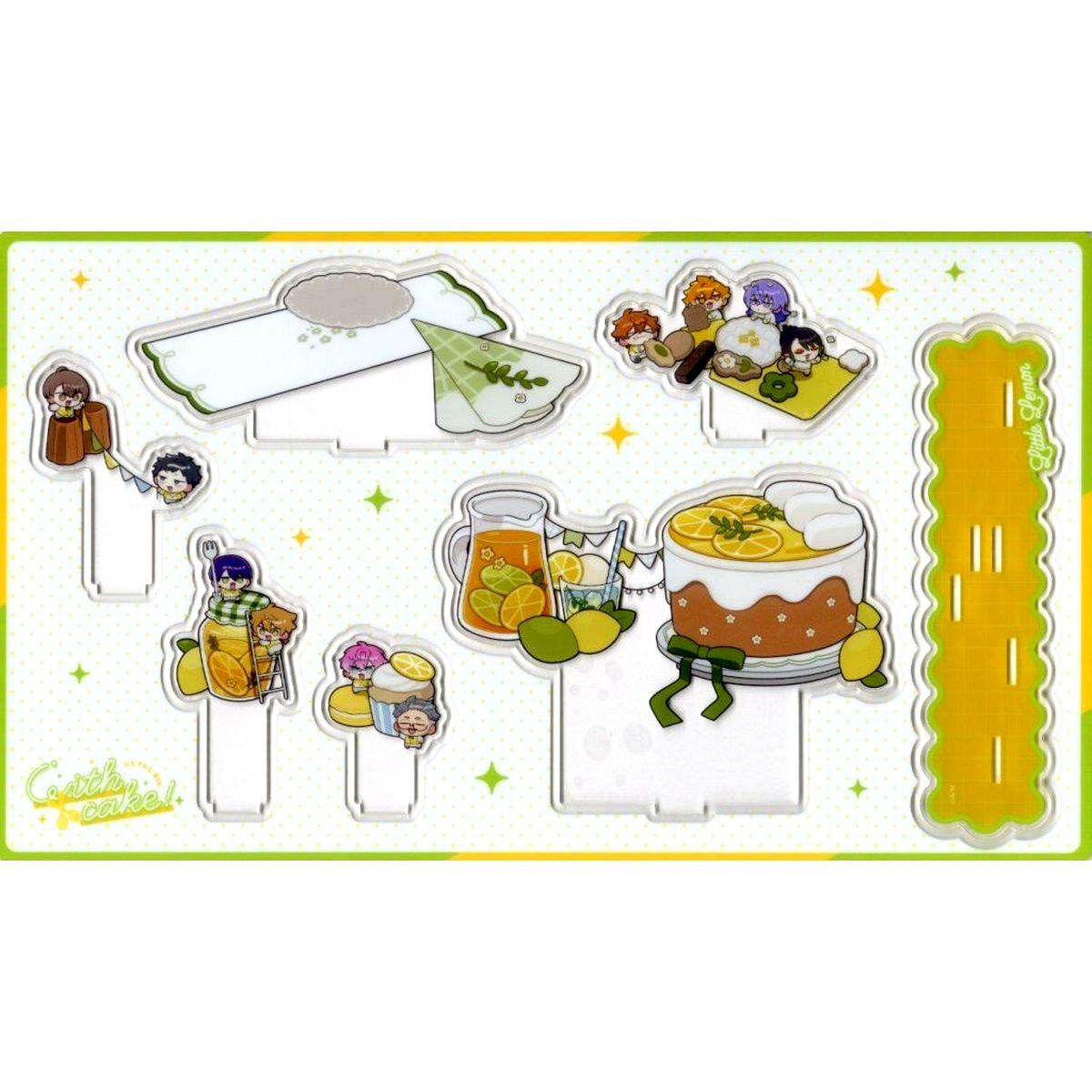 Little Lemon Acrylic Diorama Virtual YouTuber Nijisanji 8th with Cake [USED]
