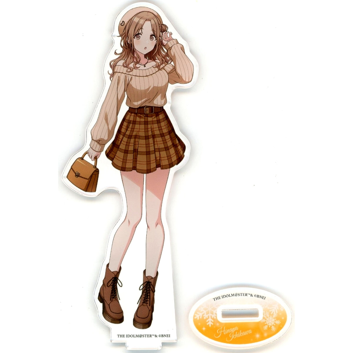 Hinana Ichikawa Acrylic Stand Kujibikido THE IDOLM@STER Shiny Colors Online Kuji Winter Collection A-3 Prize [USED]