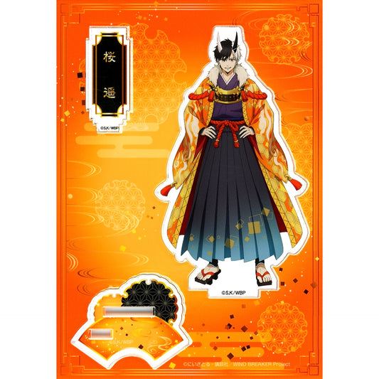 Haruka Sakura Hyakki Yagyo Acrylic Stand WIND BREAKER [USED]