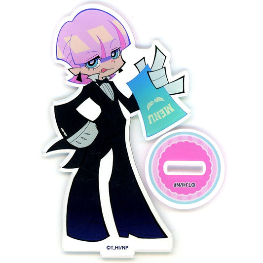Polyurethane New Panty and Stocking with Garterbelt CAFE in SWEETS PARADISE Acrylic Stand [USED]