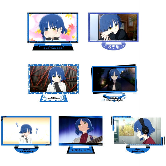 Set of 7 Ryo Yamada Only Bocchi the Rock! Dakesta Trading Acrylic Stand [USED]