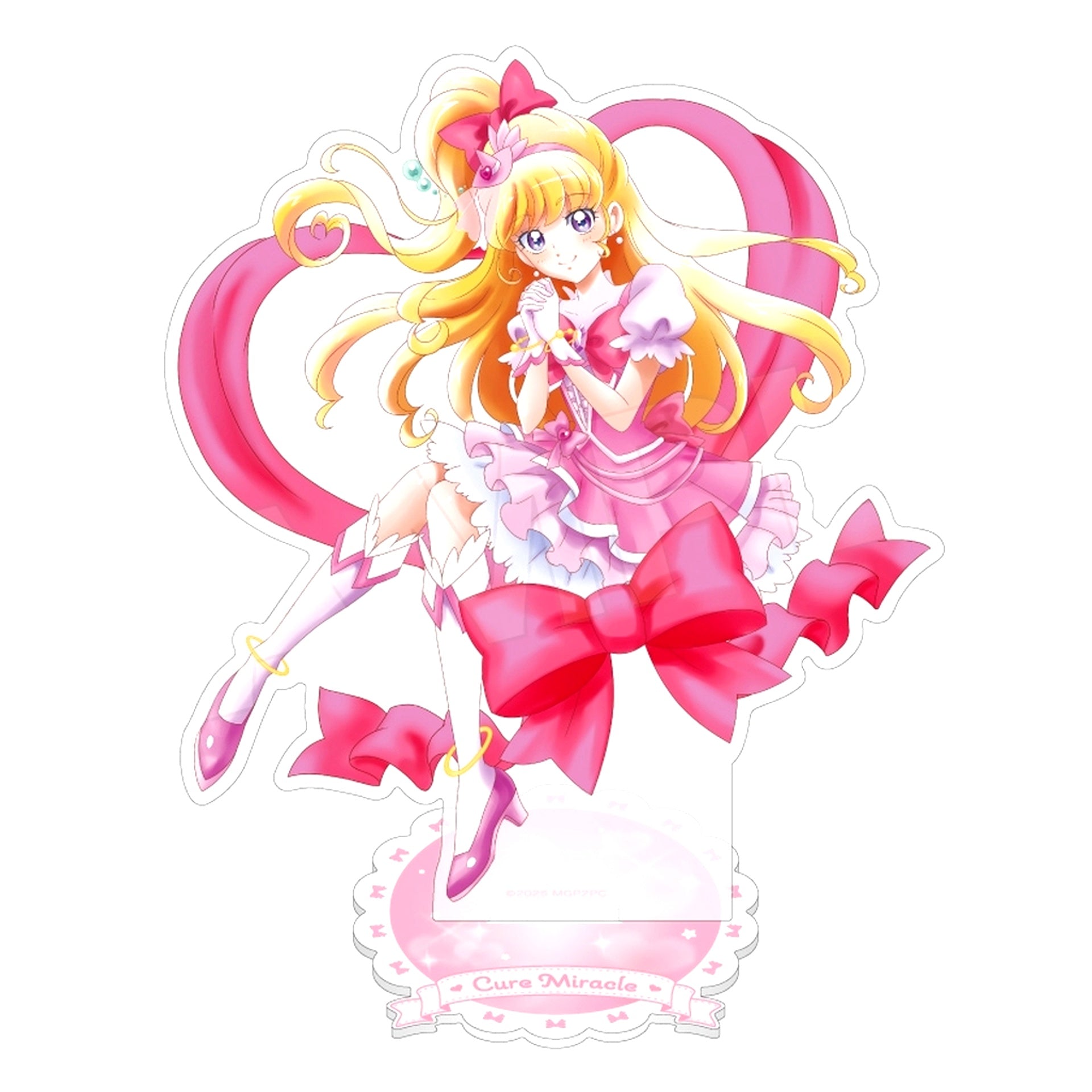 Cure Miracle Acrylic Stand Heartful Ribbon Maho Girls Precure!! MIRAI DAYS [USED]