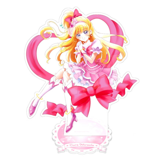 Cure Miracle Acrylic Stand Heartful Ribbon Maho Girls Precure!! MIRAI DAYS [USED]