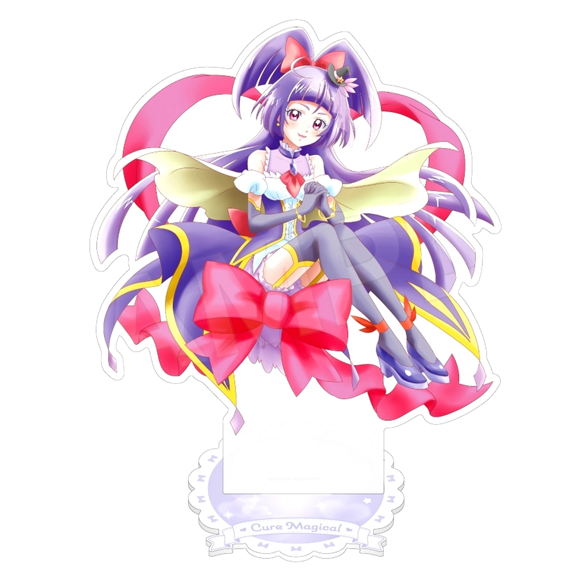 Cure Magical Acrylic Stand Heartful Ribbon Maho Girls Precure!! MIRAI DAYS [USED]