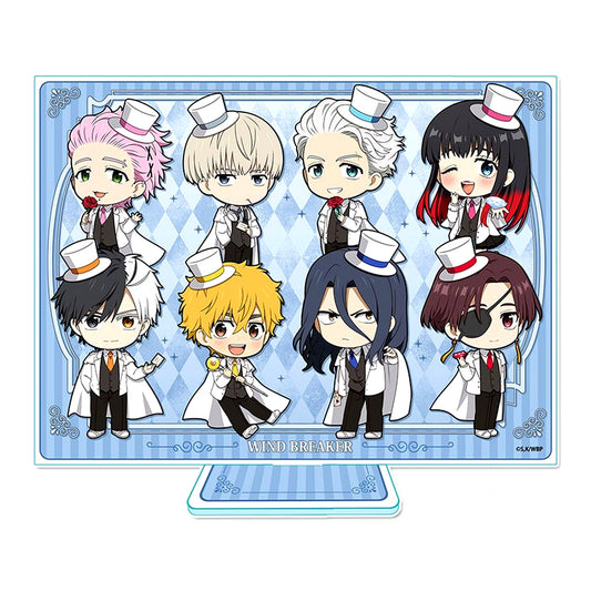 Group Phantom Thief Ver Puchi Choco Acrylic Visual Board WIND BREAKER [USED]
