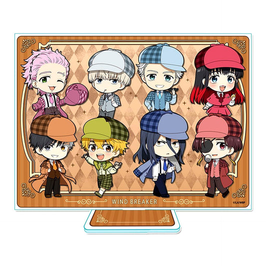 Group Detective Ver Puchi Choco Acrylic Visual Board WIND BREAKER [USED]