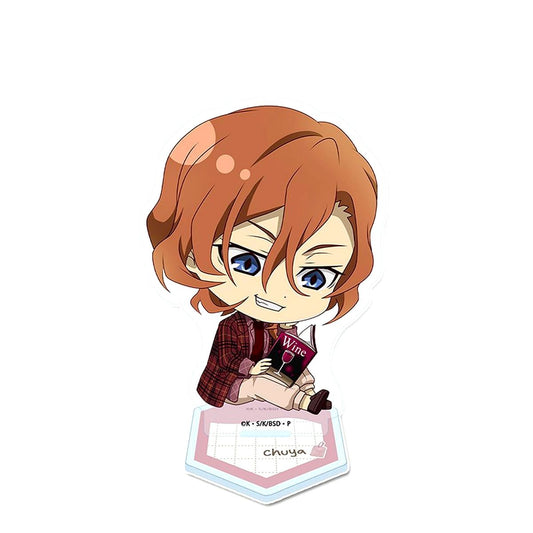 Chuya Nakahara Bungo Stray Dogs Petitchoko Reading Ver. Acrylic Stand [USED]