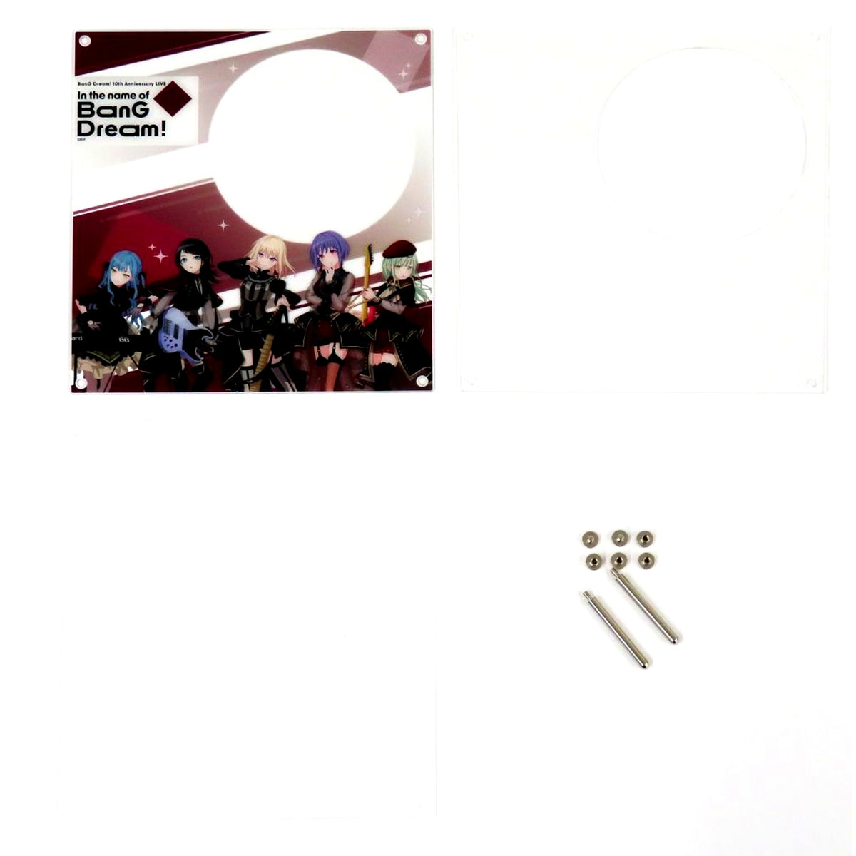 Ave Mujica Memorial CD Acrylic Plate BanG Dream! 10th Anniversary LIVE In the name of BanG Dream! [USED]
