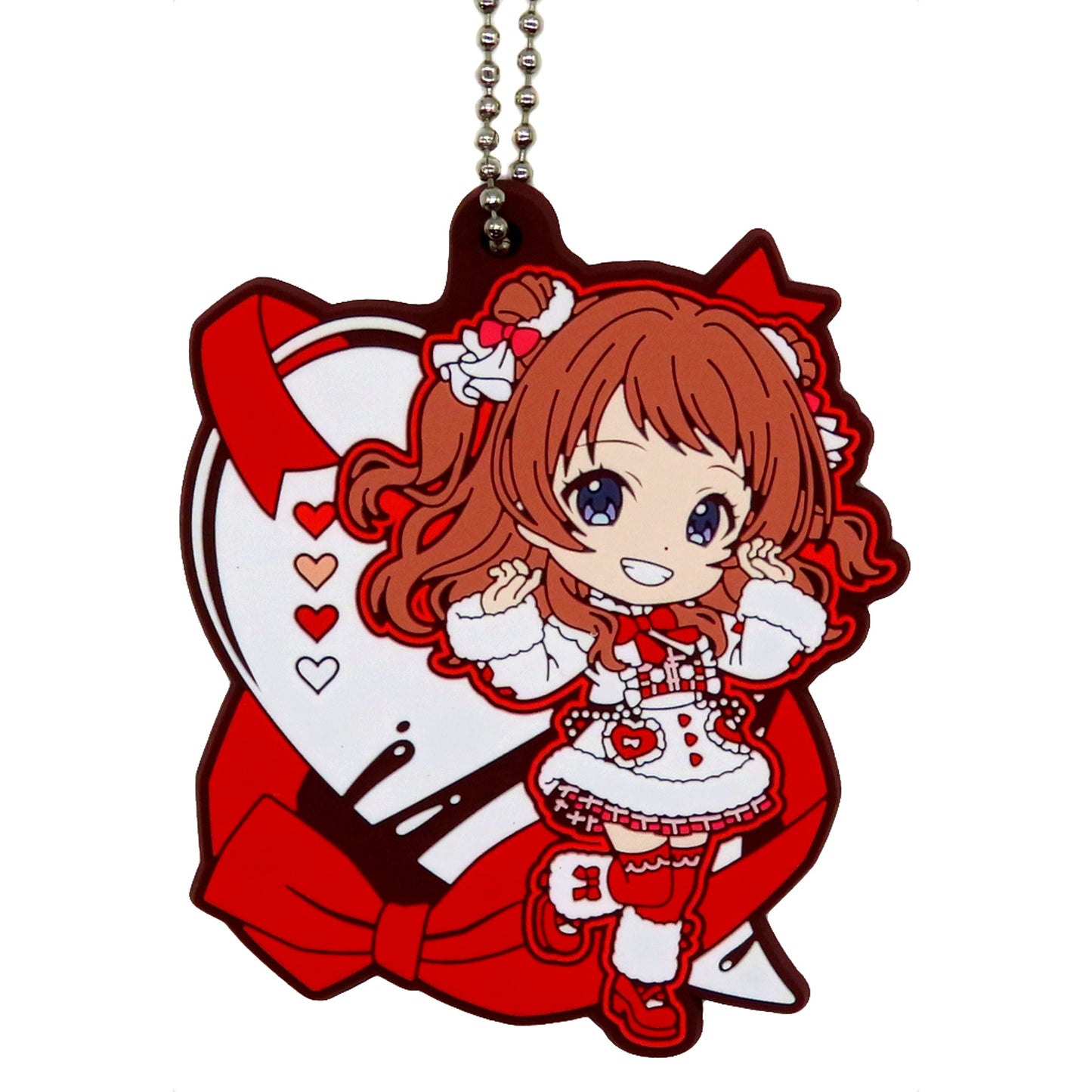 Saki Hanami Kyun Chara Rubber Charm Ichiban Kuji Gakuen Idolmaster Part 4 Prize H [USED]