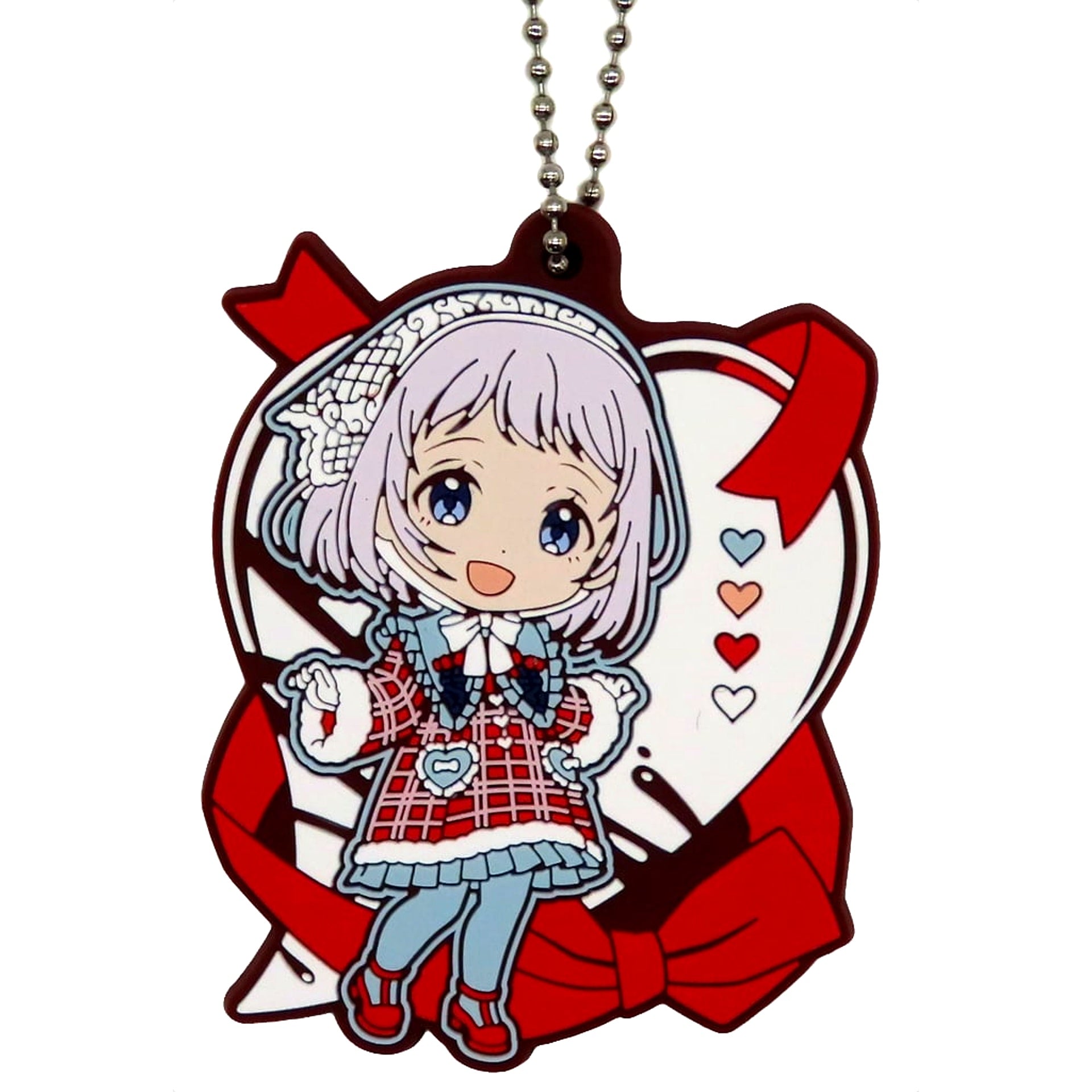 Lilja Katsuragi Kyun Chara Rubber Charm Ichiban Kuji Gakuen Idolmaster Part 4 Prize H [USED]