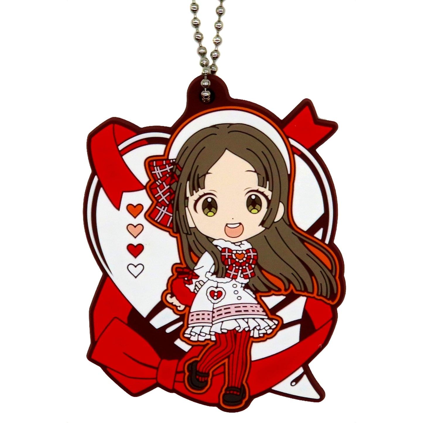 China Kuramoto Kyun Chara Rubber Charm Ichiban Kuji Gakuen Idolmaster Part 4 Prize H [USED]