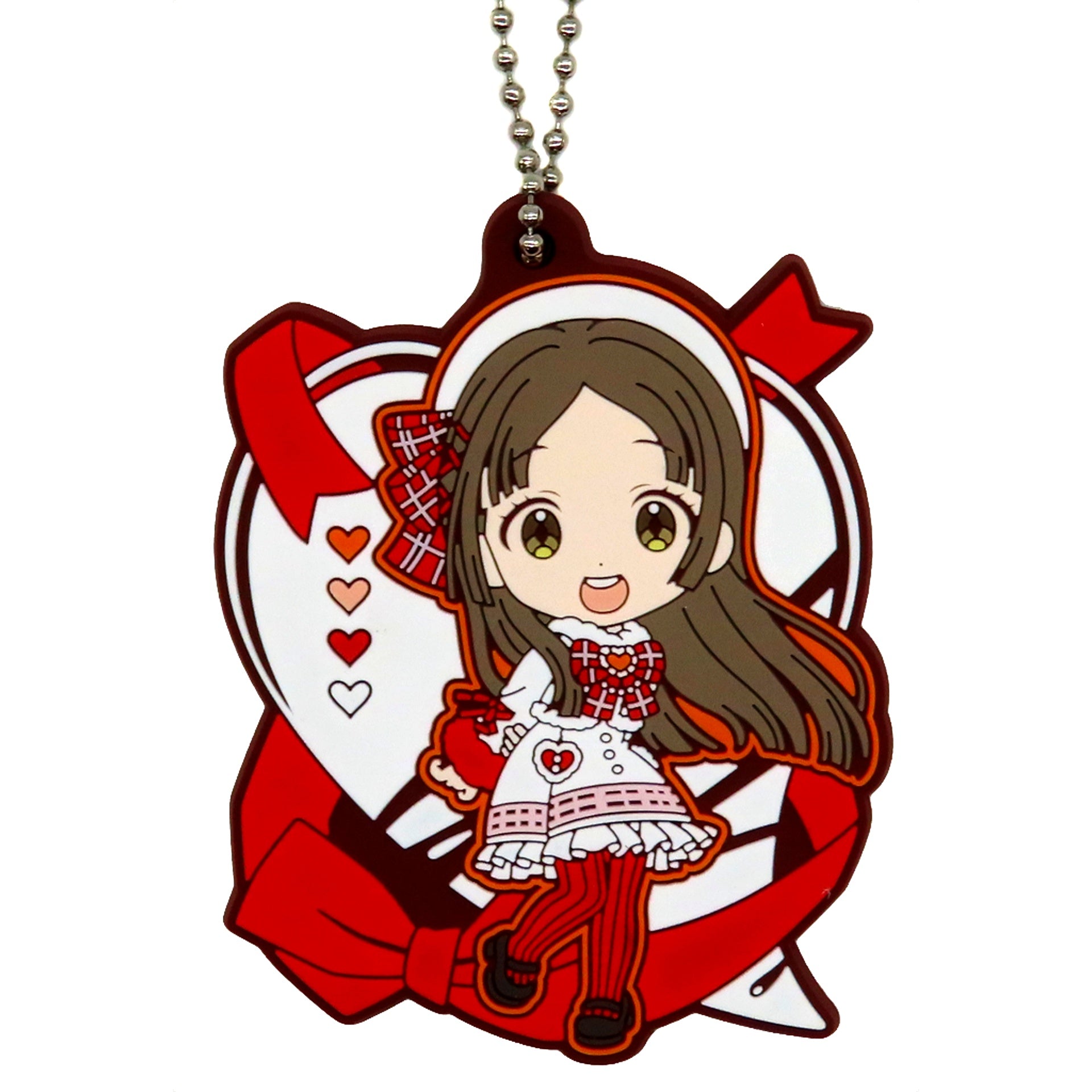 China Kuramoto Kyun Chara Rubber Charm Ichiban Kuji Gakuen Idolmaster Part 4 Prize H [USED]