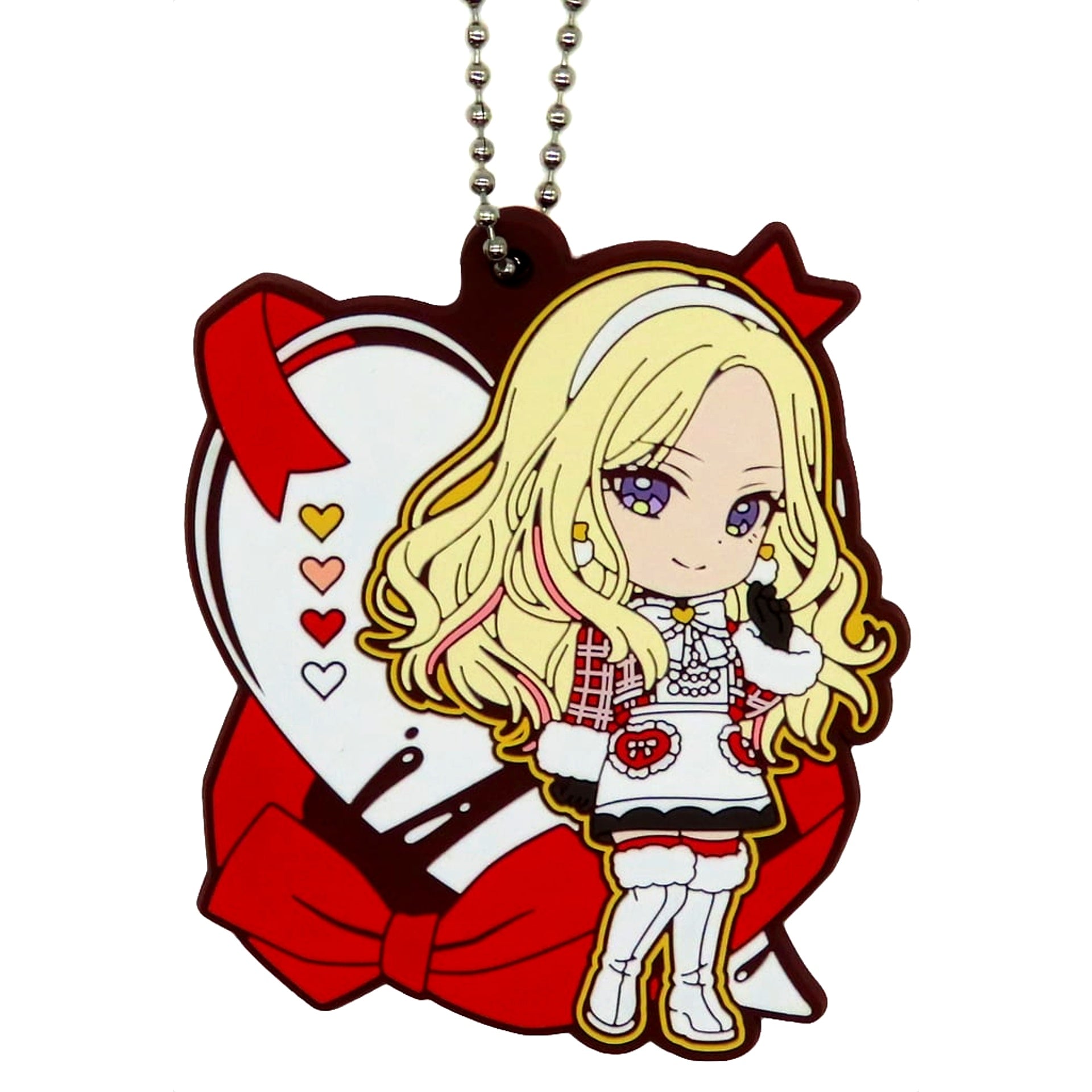 Sena Juo Kyun Chara Rubber Charm Ichiban Kuji Gakuen Idolmaster Part 4 Prize H [USED]