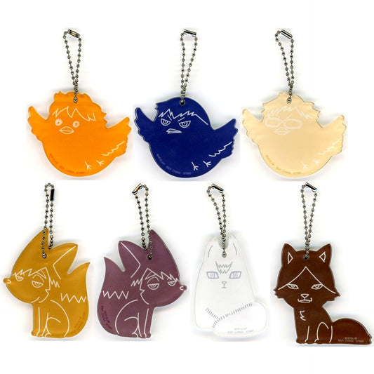 Set of 7 G Prize Haikyu!! Ichiban Kuji The Strongest Challenger Acrylic Charm [USED]