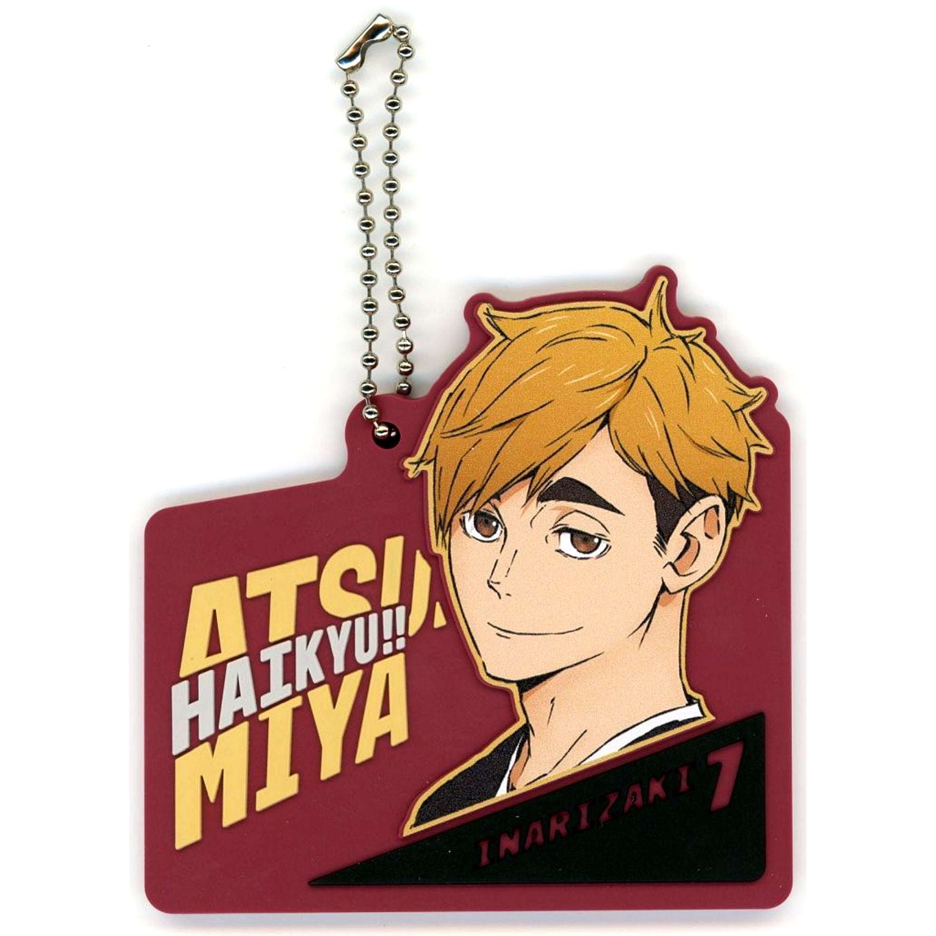 Osamu Miya Rubber Charm Ichiban Kuji Haikyu Strongest Challenger Prize H [USED]