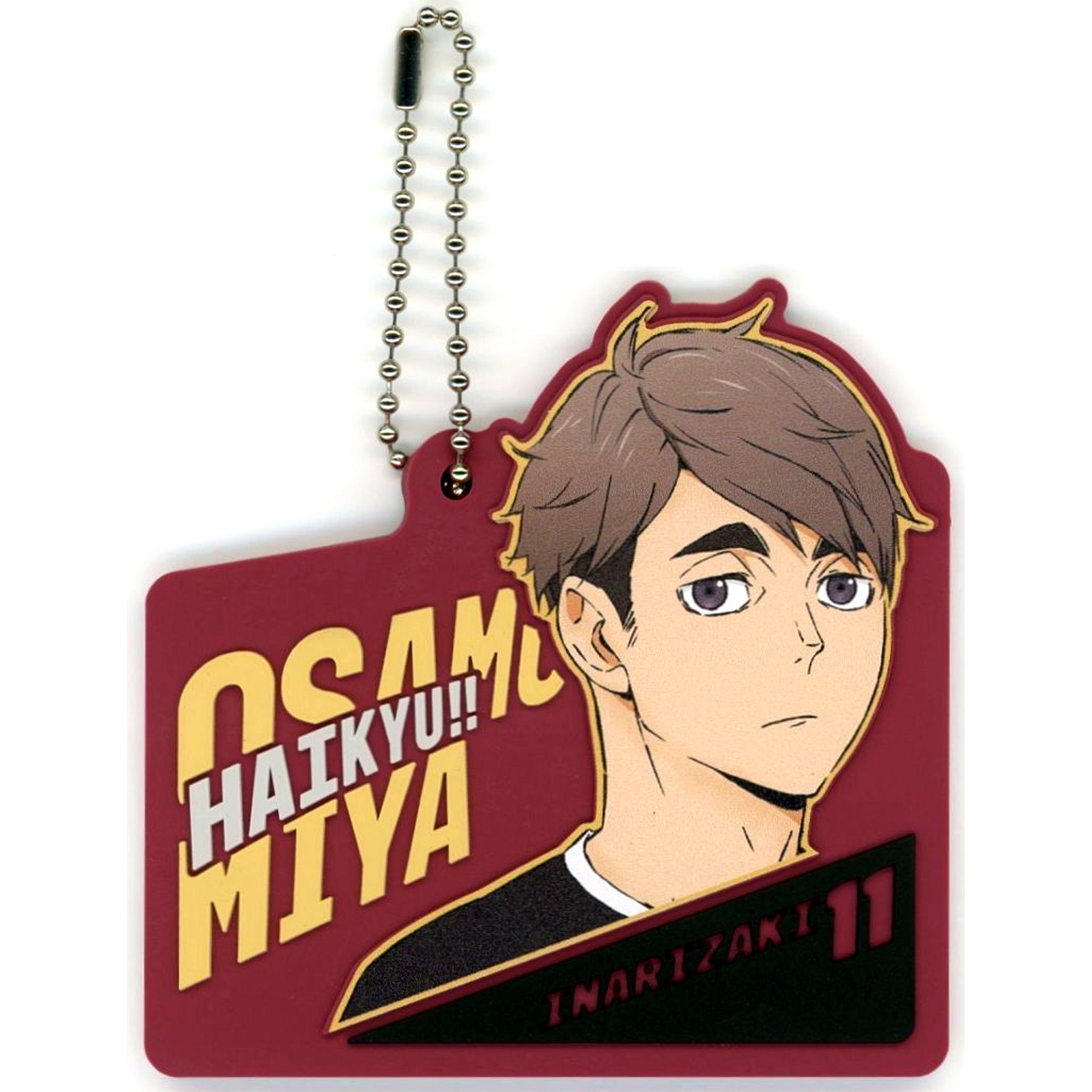 Atsumu Miya Rubber Charm Ichiban Kuji Haikyu Strongest Challenger Prize H [USED]