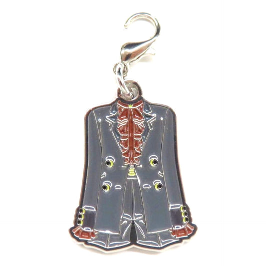Black Black Shirt 4 Round Buttons Mobile Suit Gundam Hathaway Circe's Witch Trading Outfit Metal Charm Theater Goods [USED]