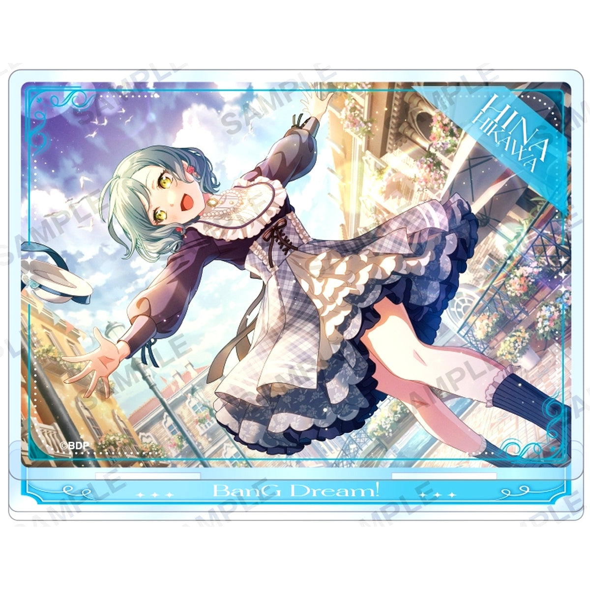 Hina Hikawa BanG Dream! Girls Band Party! Pastel Palettes Plate Acrylic Stand Vol. 1 [USED]