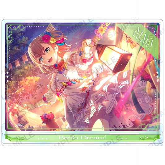Maya Yamato BanG Dream! Girls Band Party! Pastel Palettes Plate Acrylic Stand Vol. 1 [USED]