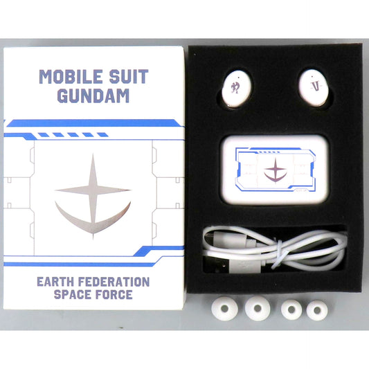 Earth Federation Force Amuro Ray Model Wireless Earphones ANIMA AOW01 45th Anniversary Collaboration Model Mobile Suit Gundam x Onkyo [USED]