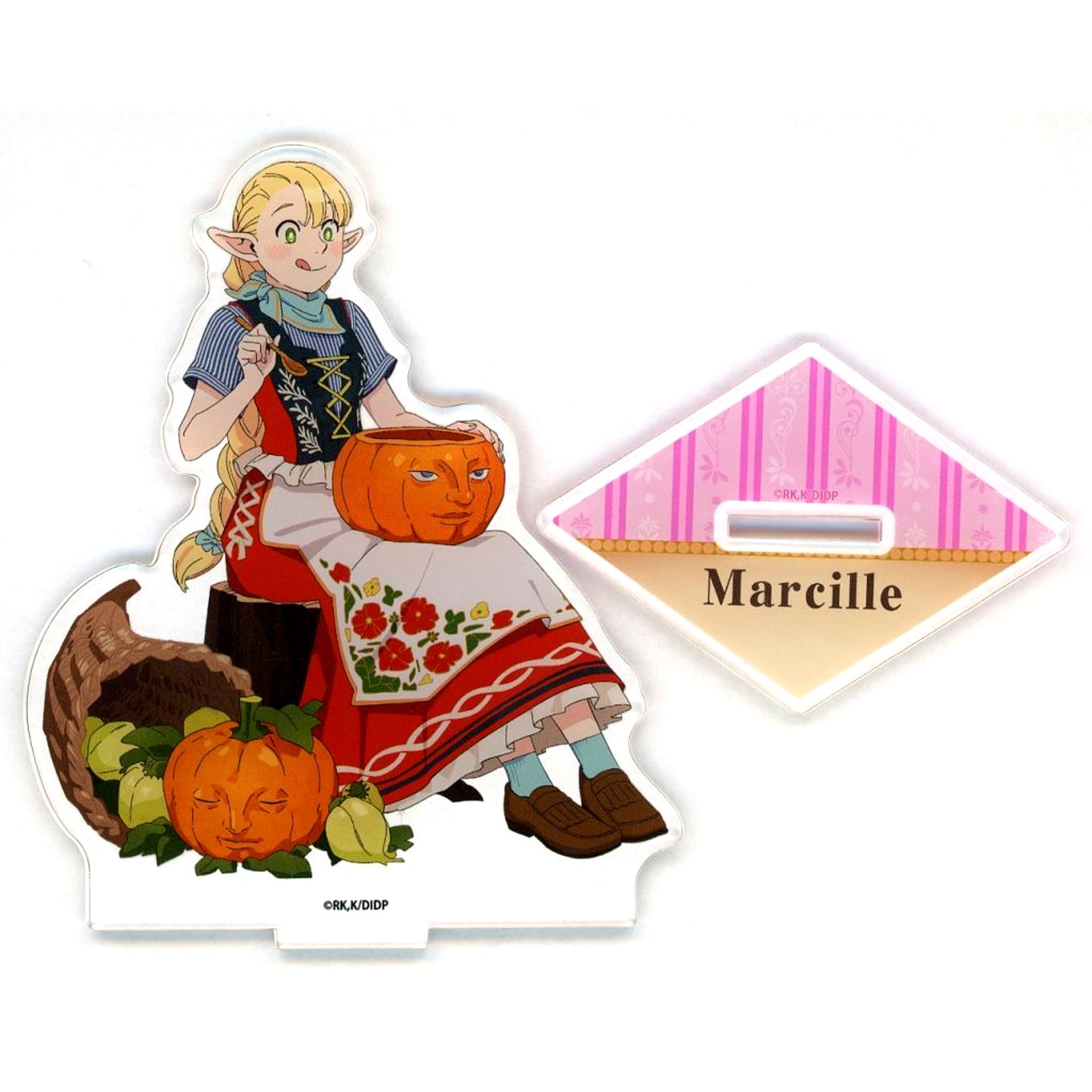 Marcille Donato Illustration Delicious in Dungeon Meat and Iron Plate Adventure in Niku no Hasegawa and Teppan Bokujo Acrylic Stand [USED]