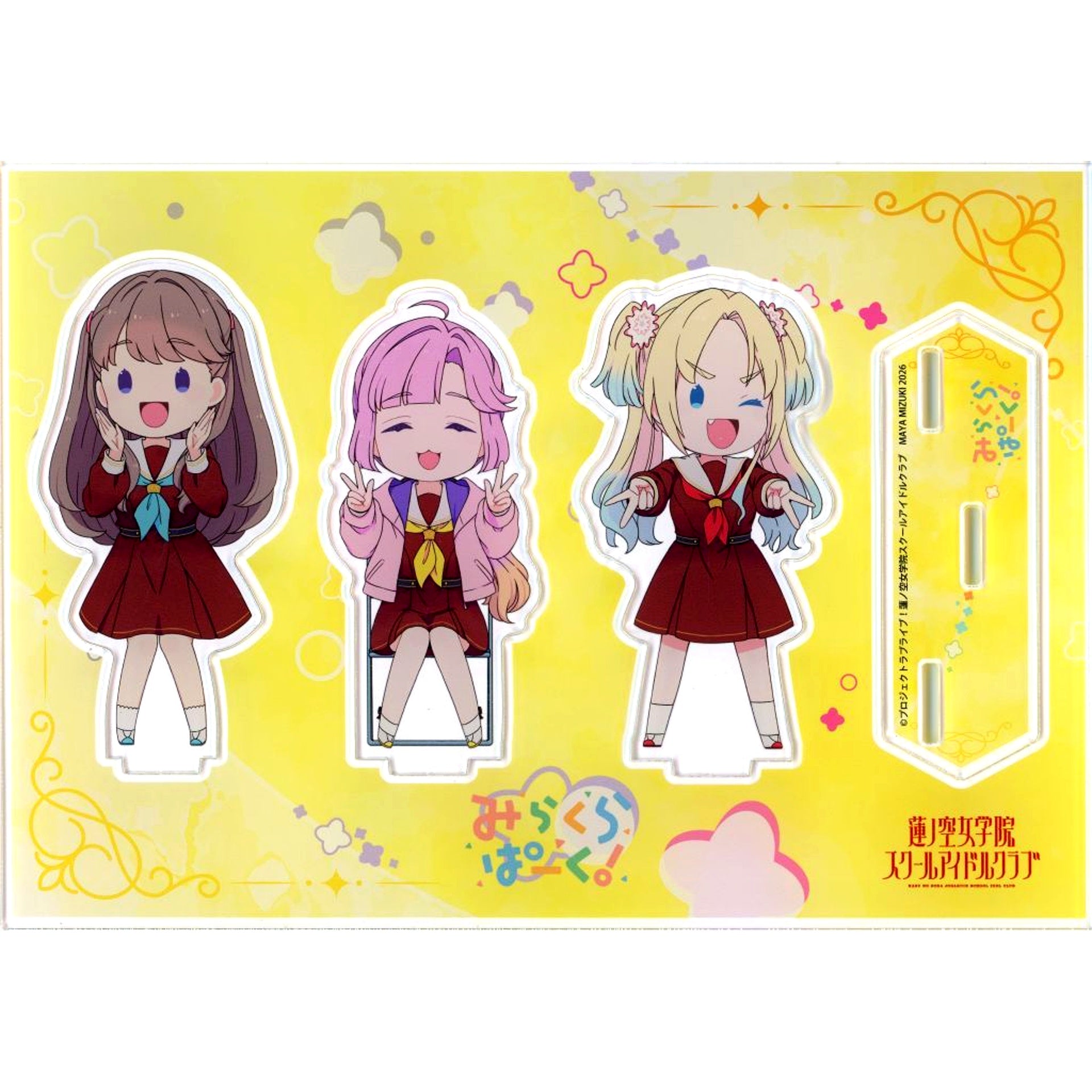 Mirakra Park! Acrylic Stand Bundle Bonus for Comic Link! Like! Love Live! Vol.2 Gamers Limited Edition C [USED]