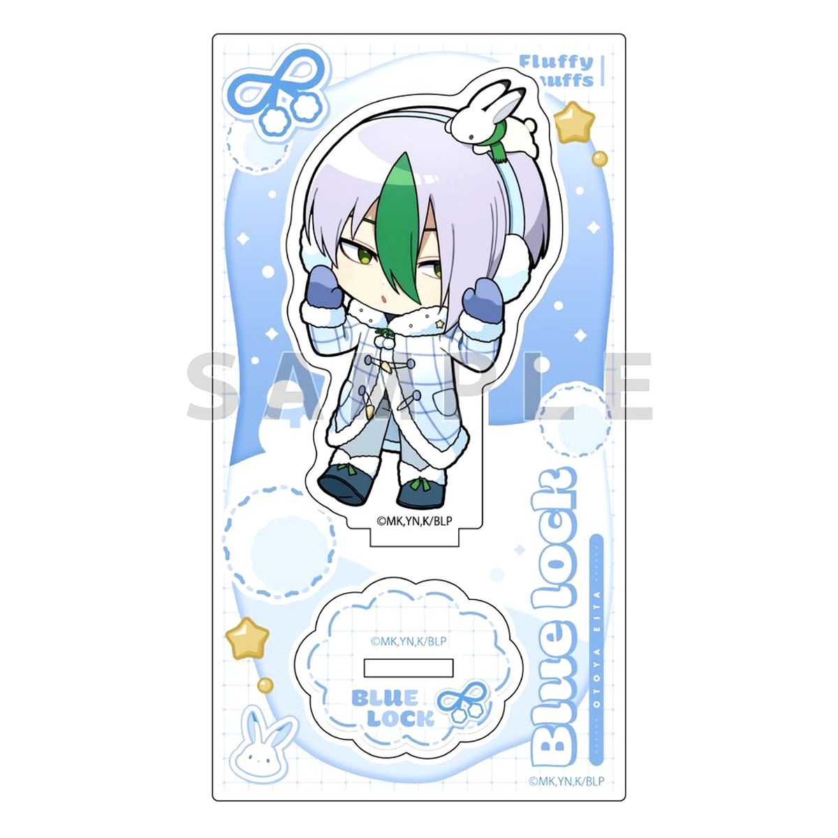 Eita Otoya Blue Lock Fluffy Earmuffs Acrylic Stand [USED]