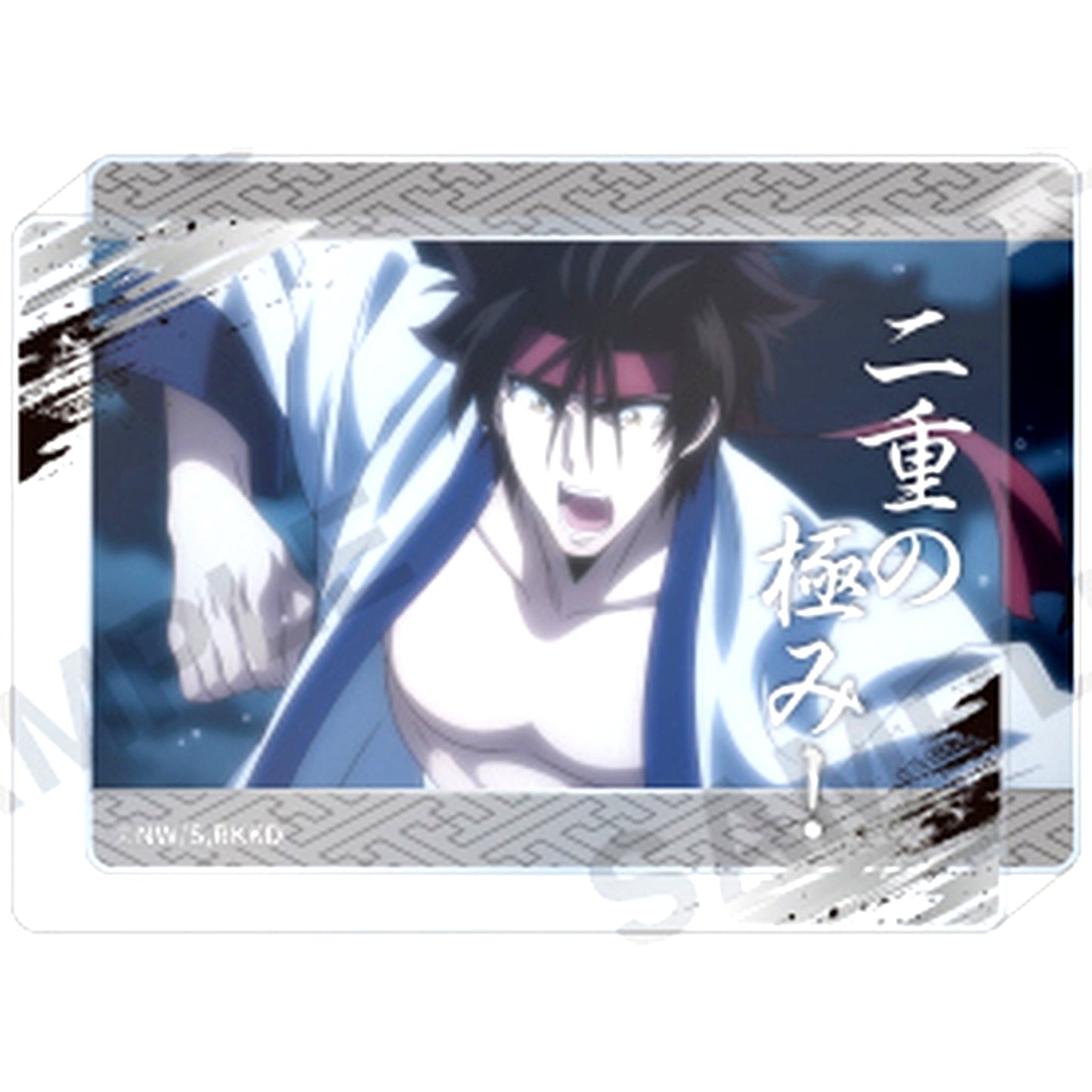 Sanosuke Sagara Quote Acrylic Block Vol.2 TV Anime Rurouni Kenshin Meiji Swordsman Romantic Story Kyoto Disturbance [USED]