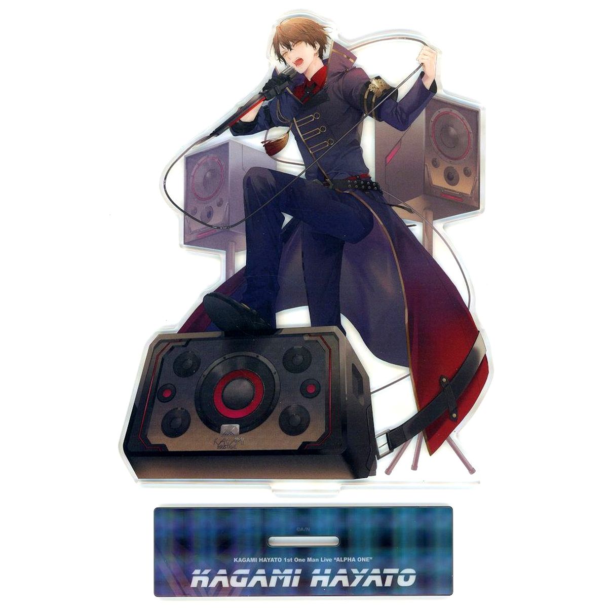 Kagami Hayato Virtual YouTuber Nijisanji Hologram Acrylic Stand 1st One Man Live ALPHA ONE [USED]