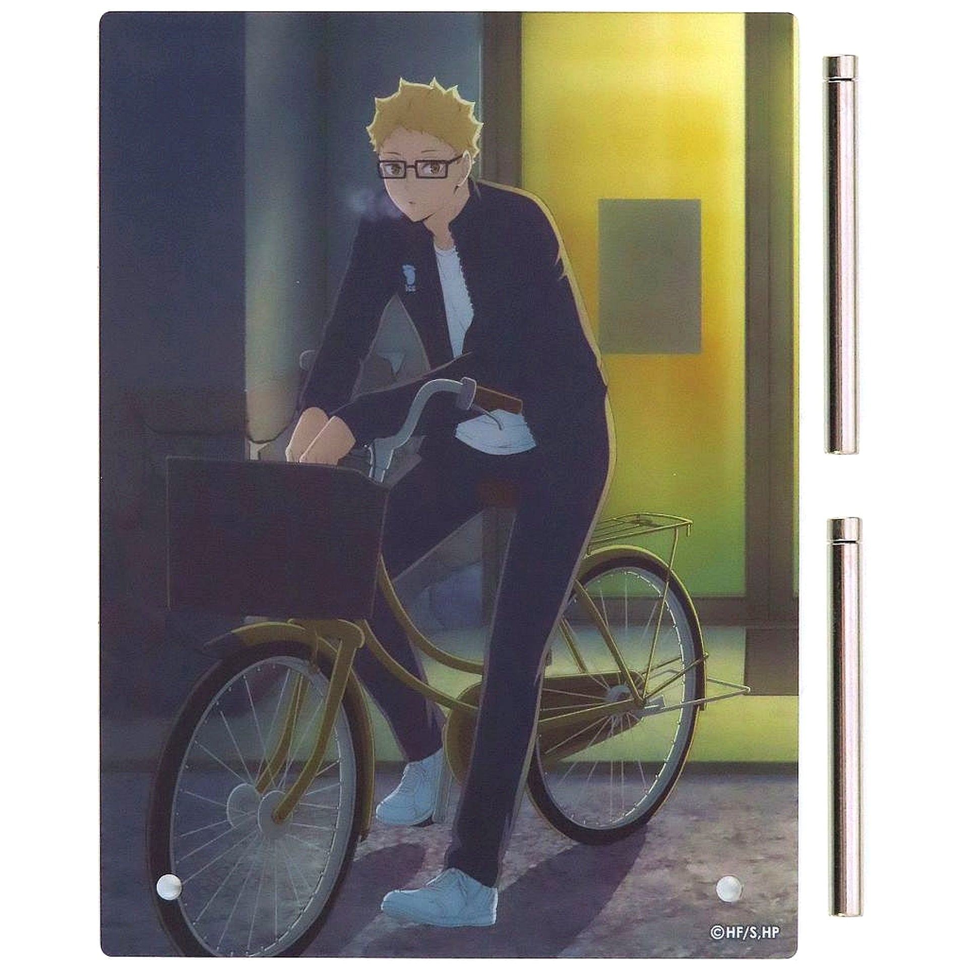 Kei Tsukishima 3 Haikyu!! Kessen Zenya Acrylic Plate [USED]