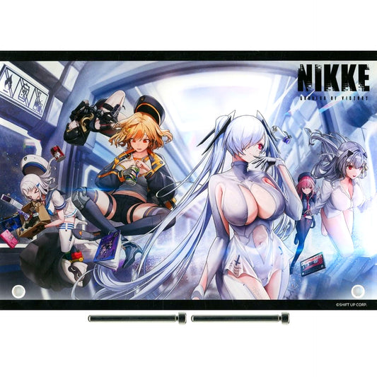 Group Acrylic Panel Goddess of Victory: Nikke Weekly Famitsu 3rd Anniversary Special Issue Goods Set Single Item [USED]