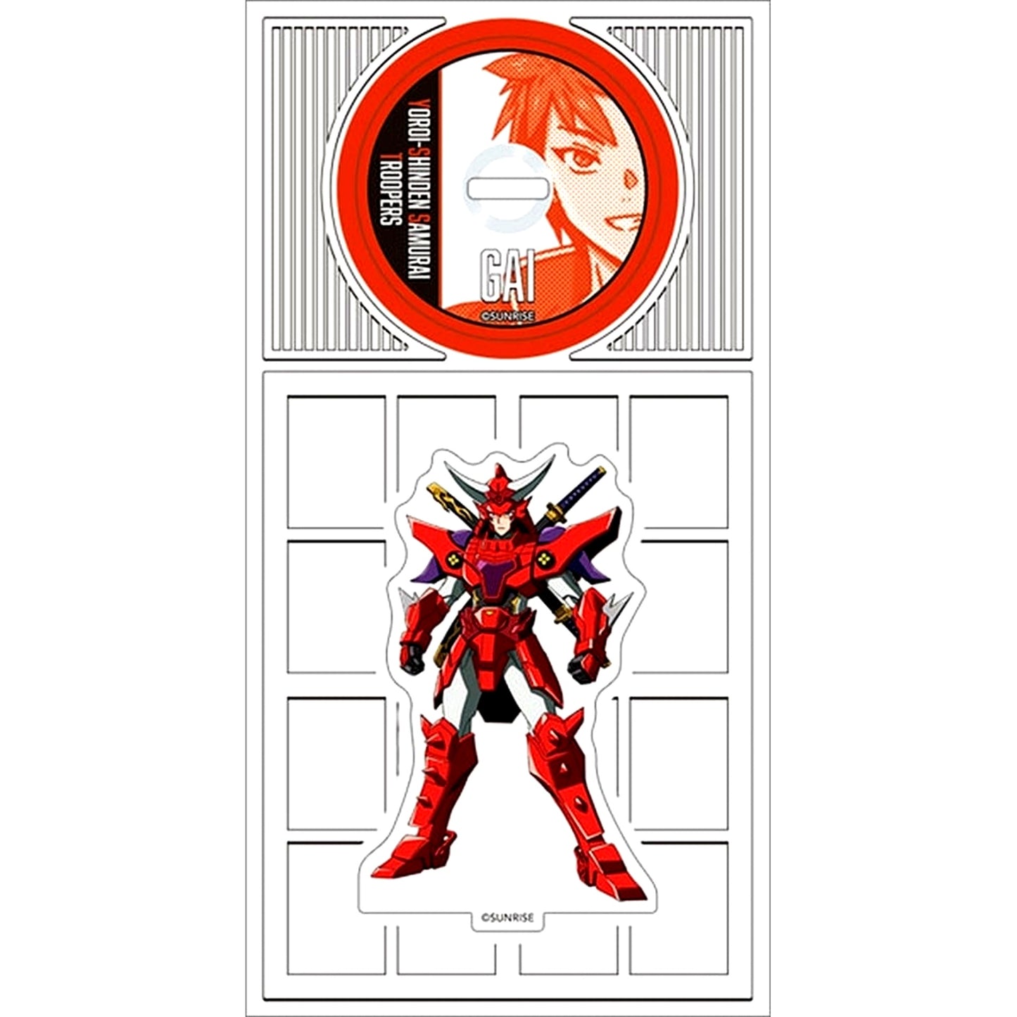 Gai CD Style Gaishinden Samurai Troopers Acrylic Stand [USED]