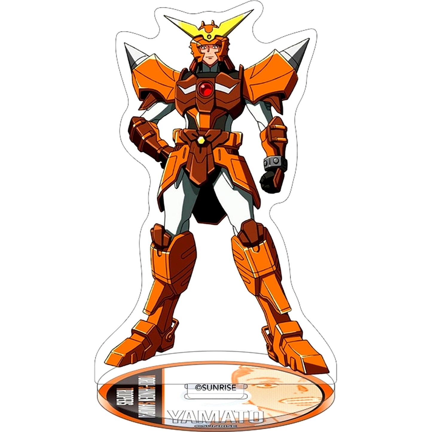 Yamato Hojo CD Style Gaishinden Samurai Troopers Acrylic Stand [USED]