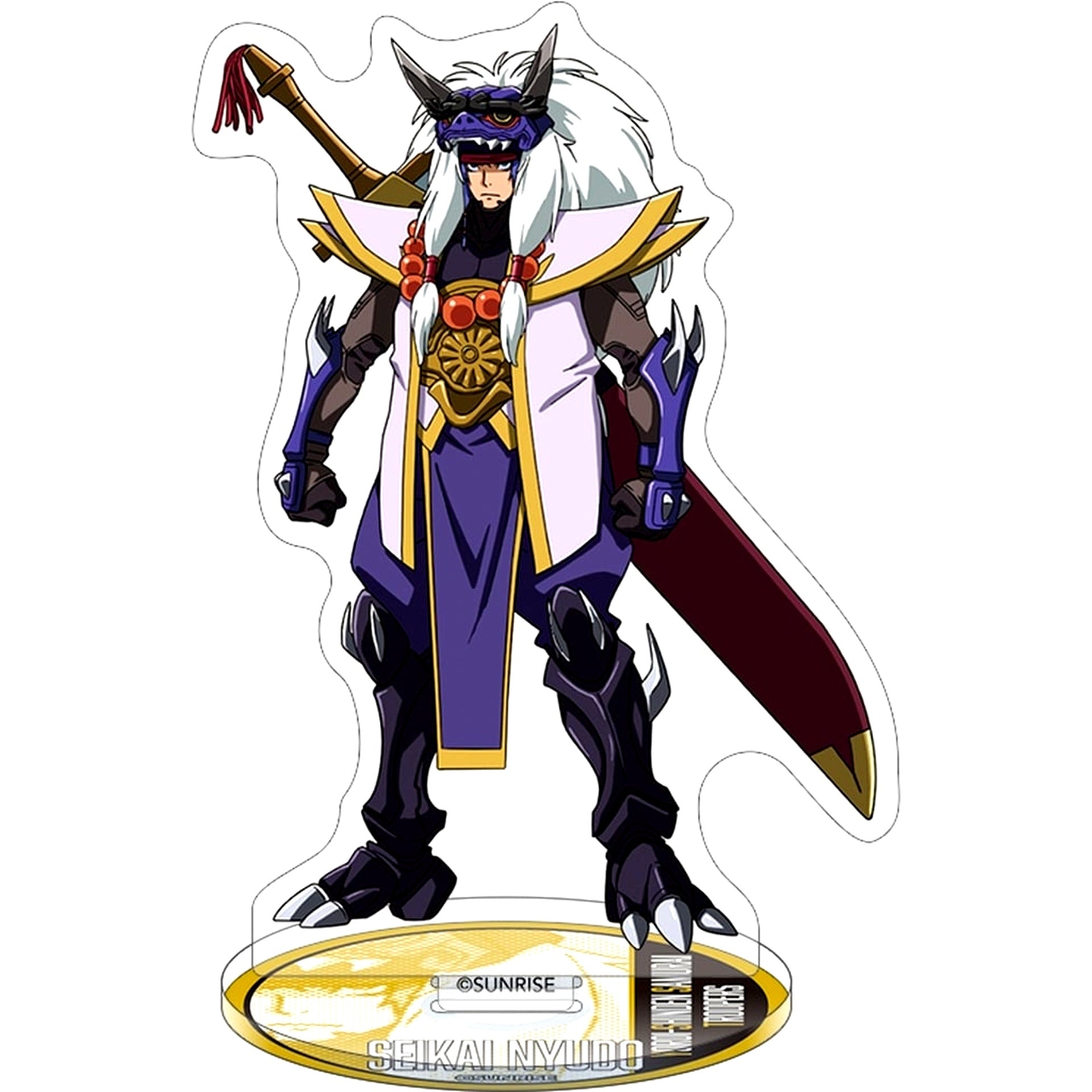 Seikai Nyudo CD Style Gaishinden Samurai Troopers Acrylic Stand [USED]