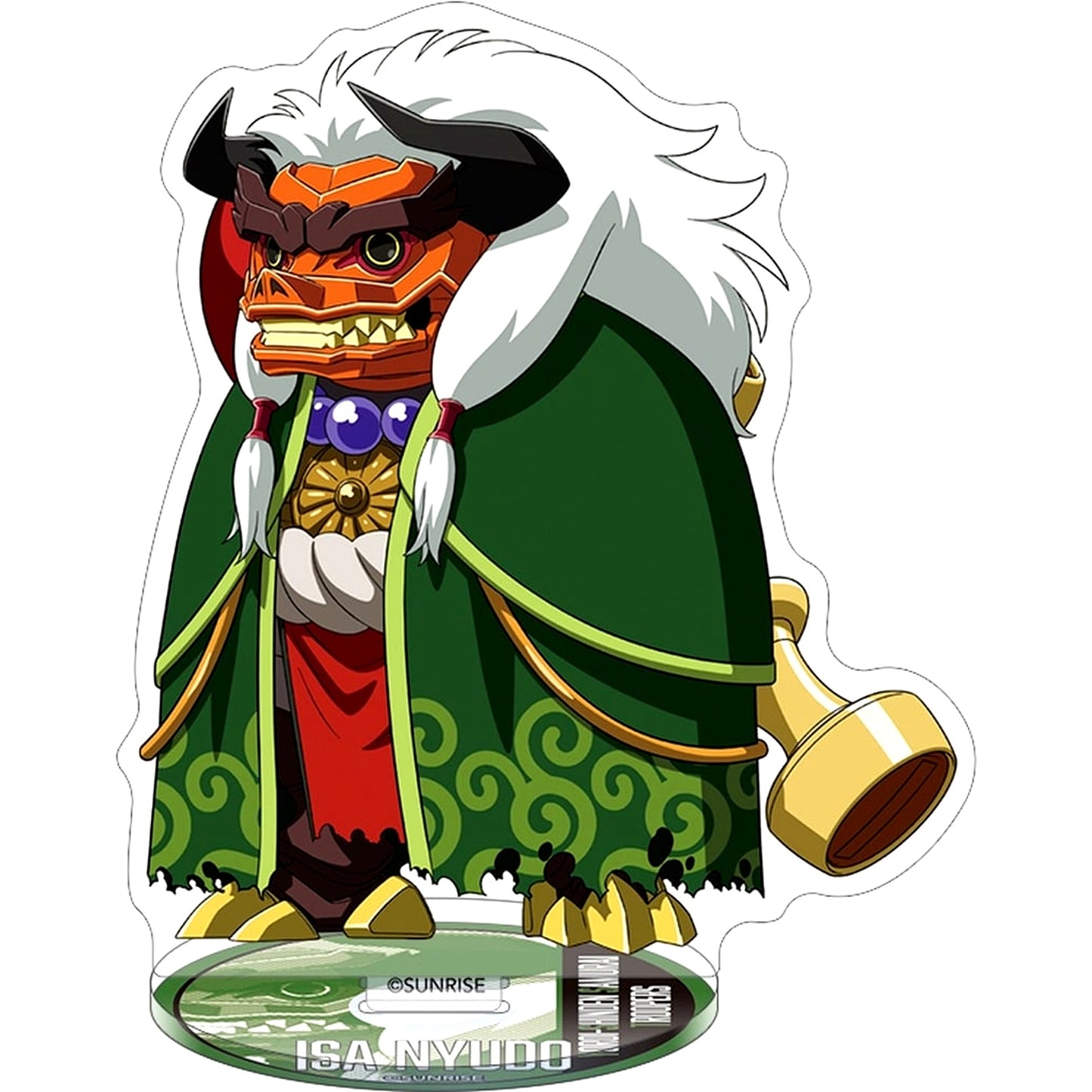 Isa Nyudo CD Style Gaishinden Samurai Troopers Acrylic Stand [USED]