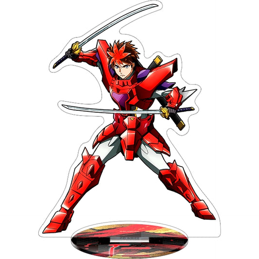 Gai Five Armors Awakening Gaishinden Samurai Troopers Acrylic Stand [USED]