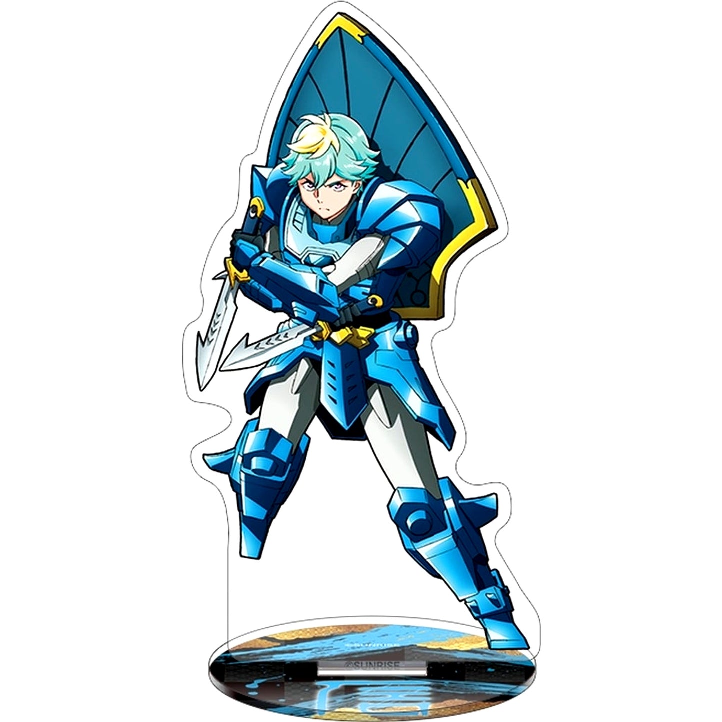 Musashi Hojo Five Armors Awakening Gaishinden Samurai Troopers Acrylic Stand [USED]