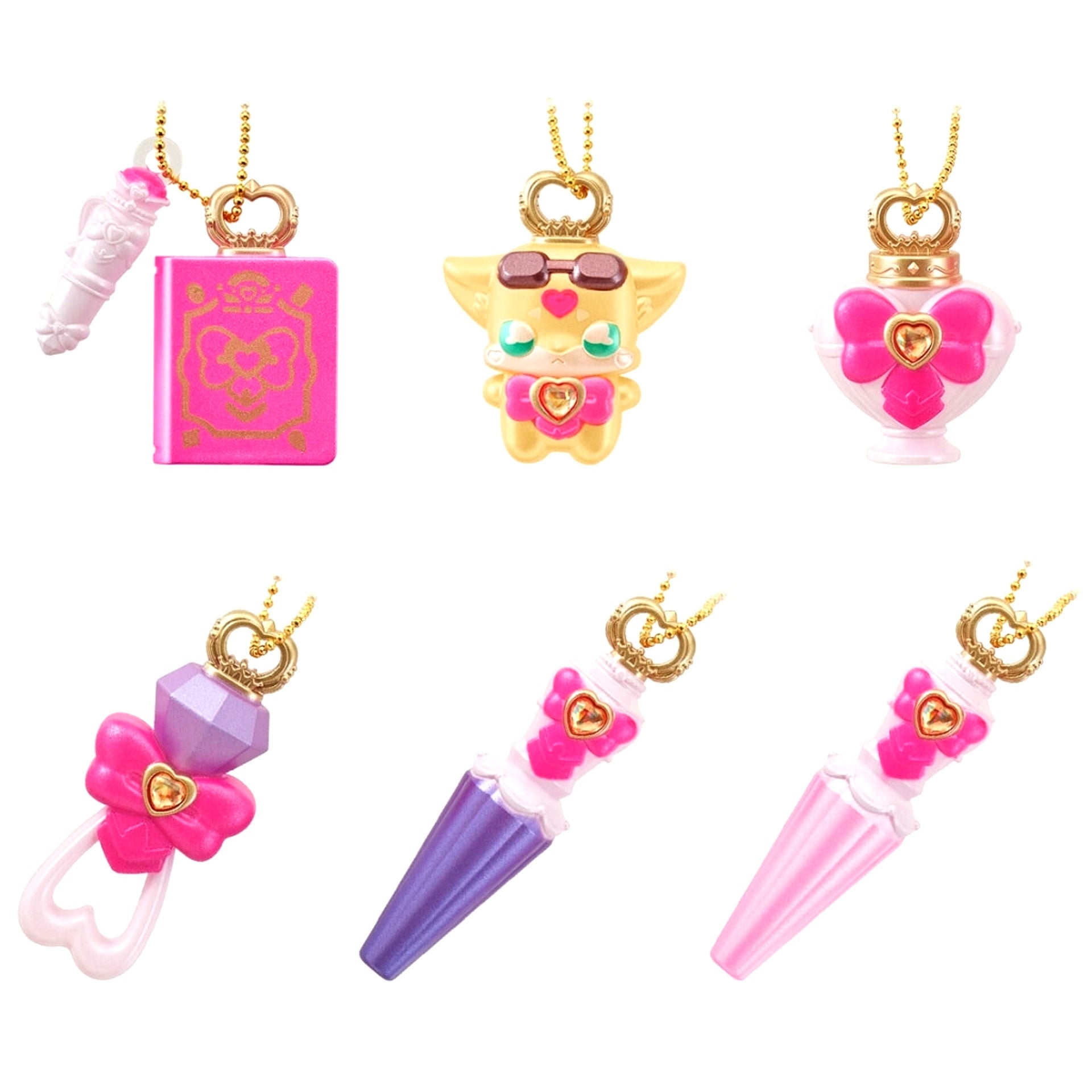 Set of 6 Detective PreCure Miniature Collection PreKit [USED]