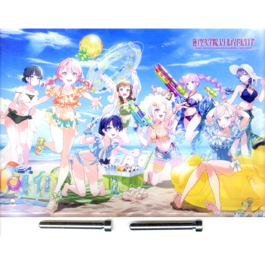 Group Acrylic Panel Love Live! Hasunosora Girls' High School Idol Club C106 Goods Single Item [USED]