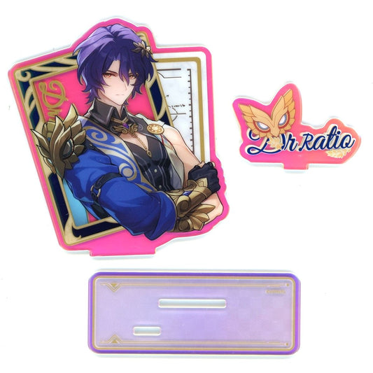 Dr. Ratio Honkai: Star Rail Nendoroid Acrylic Stand Reservation Privilege [USED]