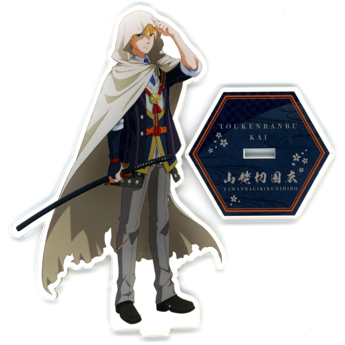 Yamanbagiri Kunihiro Touken Ranbu Kai Douden Original Acrylic Stand Blu-ray TOHO animation STORE Limited Bundle Purchase Bonus [USED]
